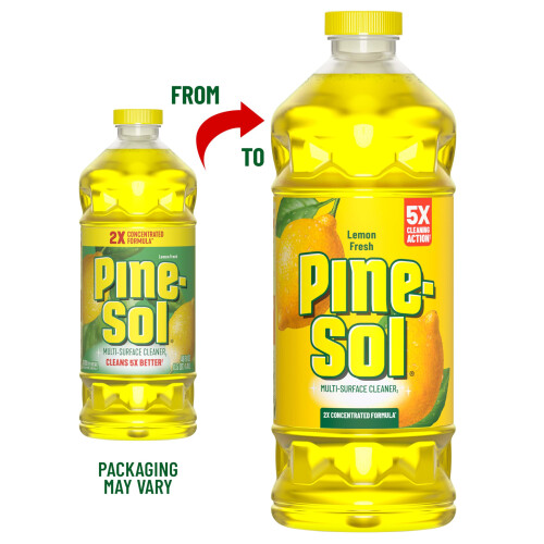 Pine-Sol Multi-Surface Cleaner  Lemon Fresh  24 Fluid Ounces 1
