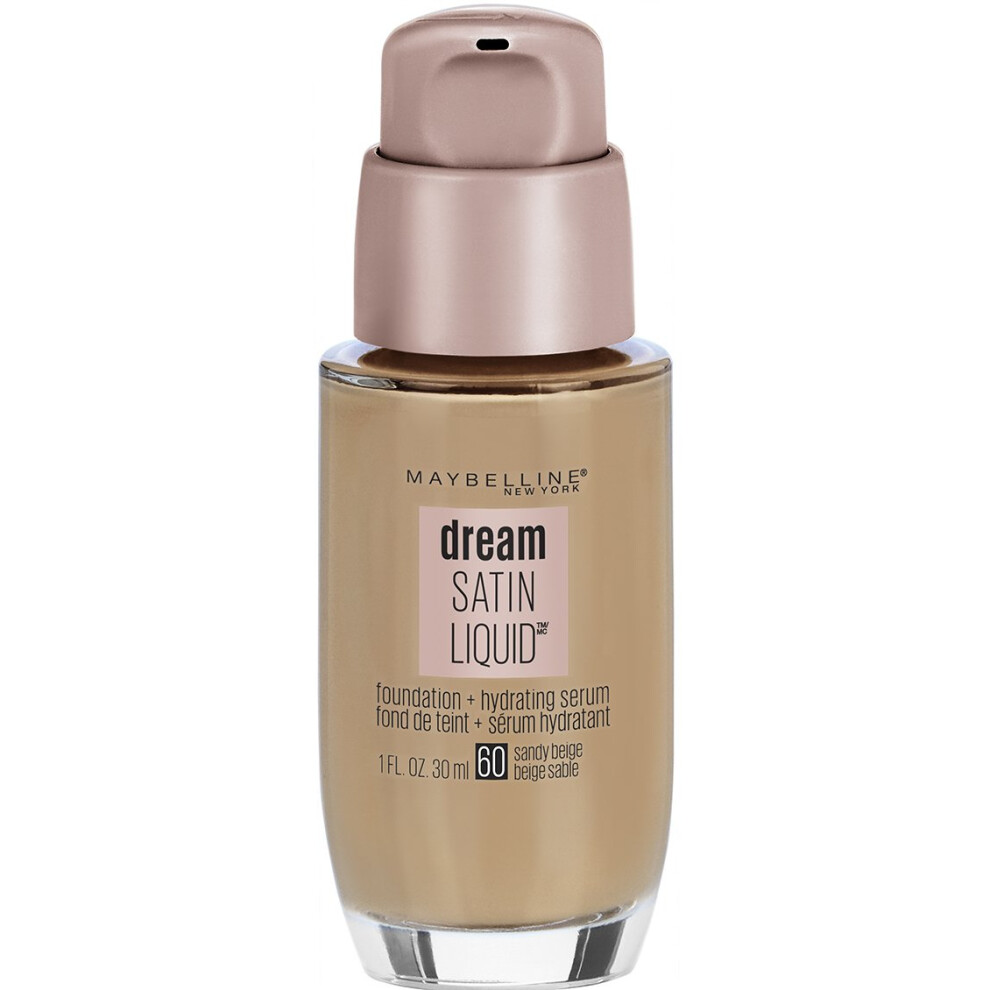 Maybelline New York Dream Satin Liquid Foundation (Dream Liquid Mousse Foundation) Sandy Beige 1 fl. oz.