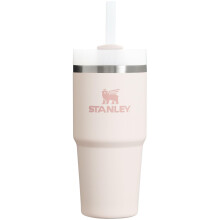 Stanley Quencher H2.0 FlowState Stainless Steel Vacuum Insulated Tumbler with Lid and Straw for Water Iced Tea or Coffee Smoothie and More Rose Qu