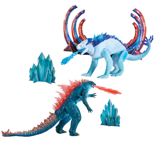 Godzilla x Kong Godzilla vs Shimo Figura 2 pack dai giocattoli dei compagni di gioco