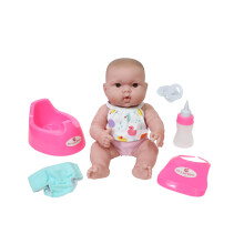JC Toys | Lots to Love Babies juoma ja märkä lahjasetti | 14 Kaikki vinyylinukke pottalla ja tarvikkeilla