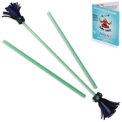 Groene Jolly JRS Beginner Jongleerbloemstokjes