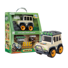 Little Tikes Big Adventures Binocular Searching Safari SUV STEM Toy Vehicle with Binoculars Flashlight and Compass for Girls Boys Kids Ages 3