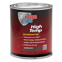 POR-15 Hochtemperaturfarbe, hochhitzebestndige Farbe, wetter- und feuchtigkeitsbestndig, 32 Flssigunzen Aluminium