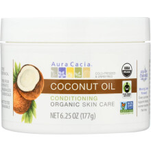 Aura Cacia, Bio-Kokosöl, 6,25 Unzen (177 g)