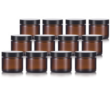 2 oz / 60 ml borostyngrges edny fekete habmal blelt fedelekkel (12 csomag)