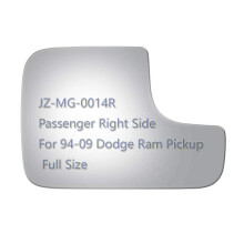 JZSUPER unteres Abschlepp-Seitenspiegelglas passend fr 19942009 Dodge Ram 1500 2500 3500 4000 4500 5500 700 Van Pickup Truck Beifahrer rechte Seite