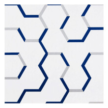 Retro Zelfklevende Vinyl Vloertegels 12" x 12", 20 Tegels - Geo Puzzelpatroon - Peel & Stick