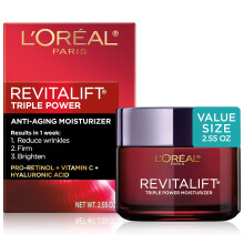 L'Oreal Paris Revitalift Triple Power Anti-Aging Face Moisturizer Pro Retinol Hyaluronic Acid & Vitamin C Minska rynkor 2,55 oz