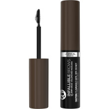 Máscara de Cejas Voluminizadora L'Oreal Paris Infallible 24H, 3.0 Negro Suave, 0.13 Fl Oz