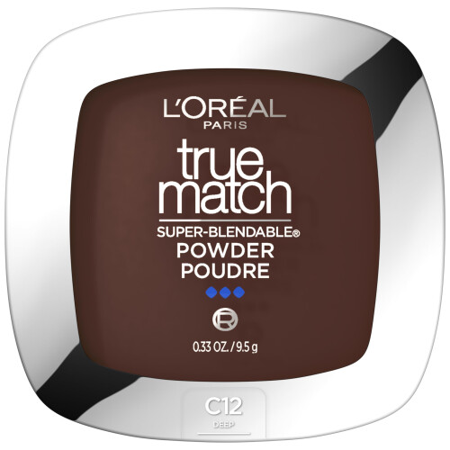 L’Oréal Paris L'Oreal Paris True Match Super Blendable Powder Foundation C12 Deep 0,33 oz