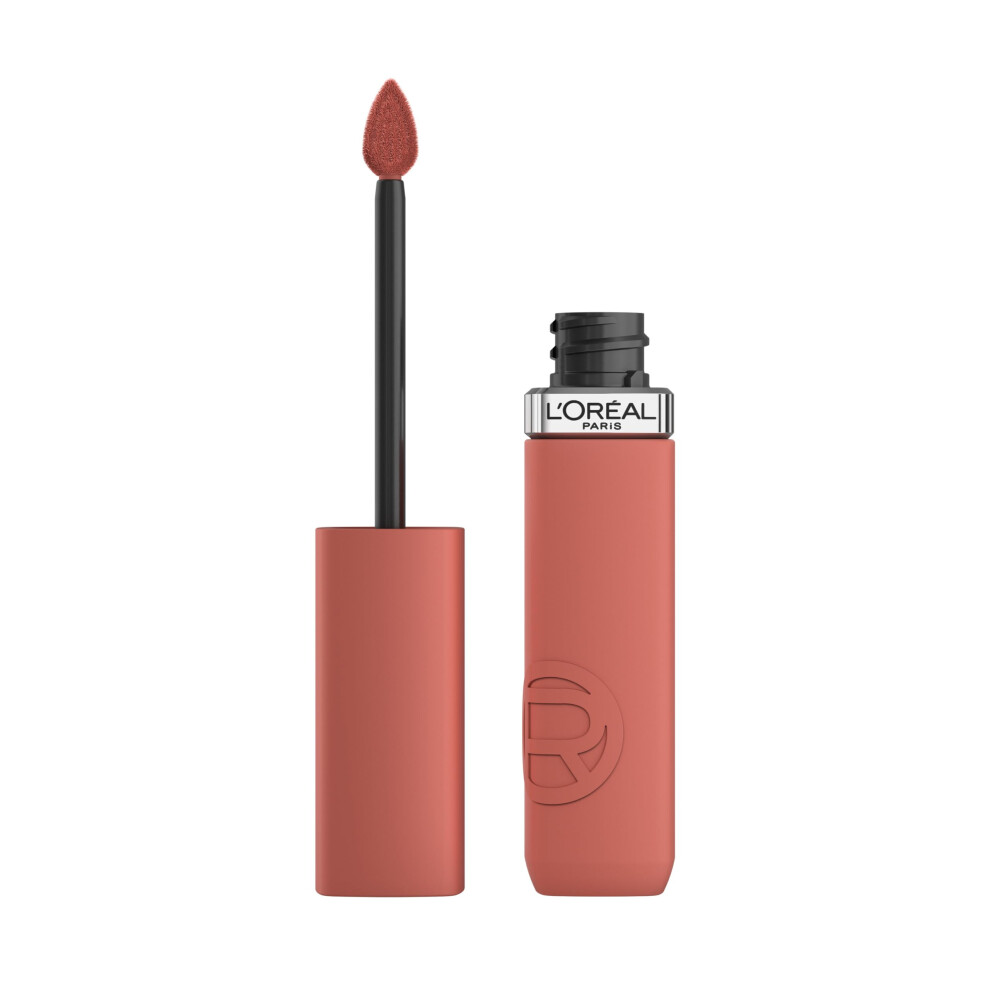 L’oréal Paris L'oreal Paris Infallible Matte Resistance Liquid Lipstick Up To 16 Hour Wear Rose Heat 630 0.16 Fl Oz