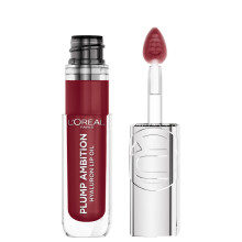 L'Oreal Paris Paradise Plump Ambition Hyaluron Lip Oil 24 HR Lbepleje med Hyaluronsyre Volumiserende lbemakeup med glaslignende glans Berry Jol