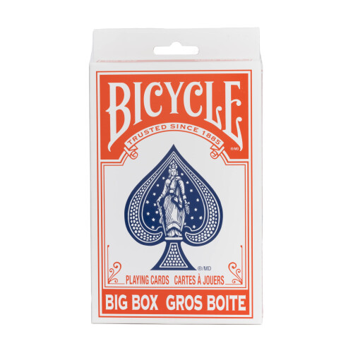 Bicycle Big Box Spielkarten  Rot 1