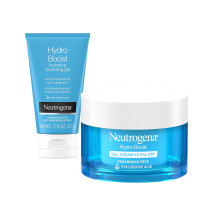 Neutrogena Hydro Boost Water Gel Fragrance-Free Facial Moisturizer 1.7 fl. oz Hydro Boost Hydrating Facial Cleansing Gel with Hyaluronic Acid