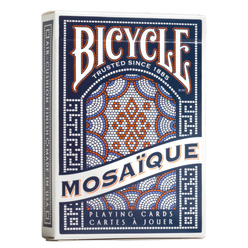 Fahrrad-Mosaik-Spielkarten
