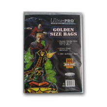 Ultra Pro Golden Size 7-3/4"""" X 10-1/2"""" Comic Bags