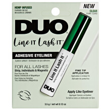 Linea duo It Cliesh It Clear Lash Adesive Eyeliner di precisione con la canapa con infuso di canapa per individui strips e ciglia false magnetiche 0,