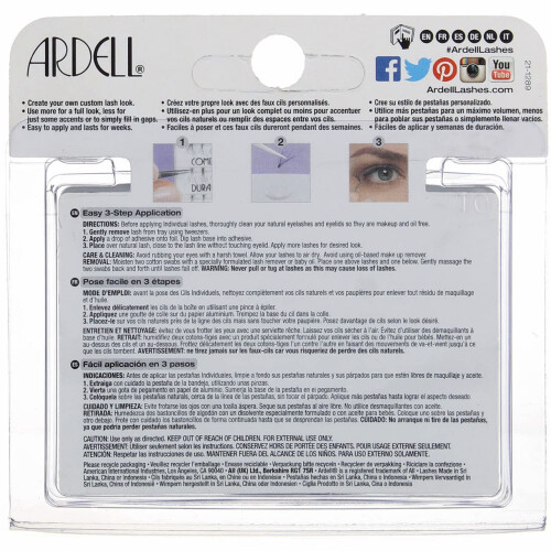 Ardell Ardell Duralash Naturals Einzelwimpern  Medium, 56 Stck 1