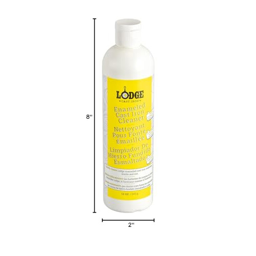 Lodge Lodge Emaled Cast Iron Cleaner 12 Fl Oz 2