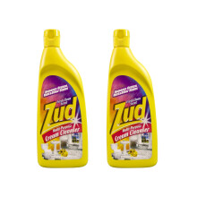 Zud Cream Cleanser (2-Pack) - Ultimate Bathroom Cleaner / Bleach-Free Formula for Shiny Surfaces / Removes Rust Hard Water Stains & Grime / Bes
