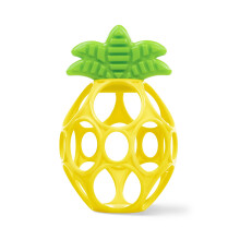 Bright Starts Oball Easy Grab Pineapple Bijtringspeeltje Houd mijn eigen collectie BPA-vrij, unisex, pasgeborenen en ouder