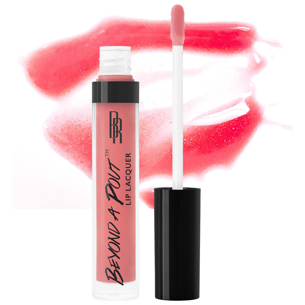 Black Radiance Beyond A Pout Lip Lacquer Lip Gloss Heat Wave