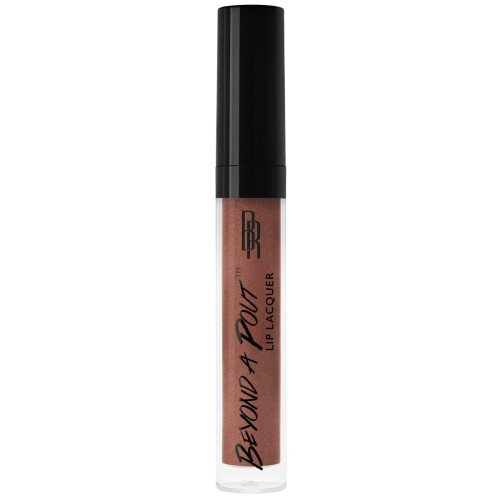 Schwarze Strahlung jenseits eines schmollenden Lippenlacks Lipgloss extra hei 1