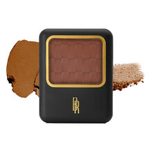 Polvo de Fundación Natural Mate Black Radiance, Minimiza el Brillo, Avellana Cálida