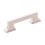 Belwith-Keeler B077461-14 Coleo Brownstone Puxar 3 polegadas e 3-3/4 polegadas (96 mm) de centro a centro com acabamento em nquel polido 1