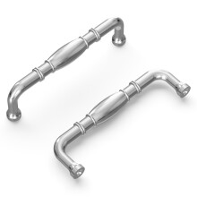 Hickory Hardware 10 Pack Solid Core Caset de bucatarie trage dulapuri de lux mnere hardware pentru u?i ?i sertare pentru dulapuri 3-3/4 inch (96