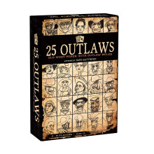 Buffalo Games - 25 Outlaws - Modern Twist on Classic Poker - Texas Hold 'Em - Bluff Lie Cheat Steal - Great for Adult Game Night