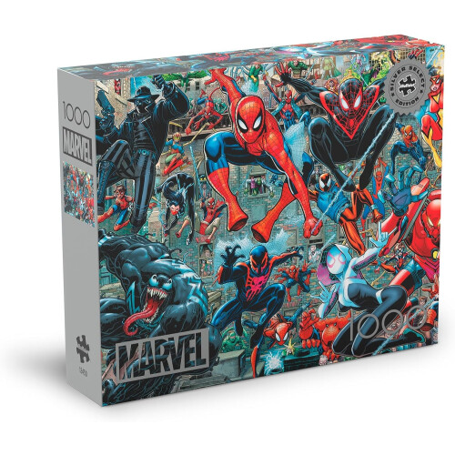 Buffalo Games - Silver Select - Marvel - Spider-Verse - Puzzle da 1000 Pezzi per Adulti