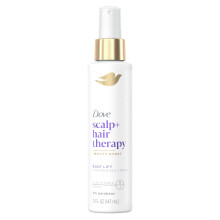 Spray espessante Dove Density Boost Root Lift para cabelos mais cheios e terapia de couro cabeludo com vitamina B3, zinco e 0% de sulfatos, 5 on