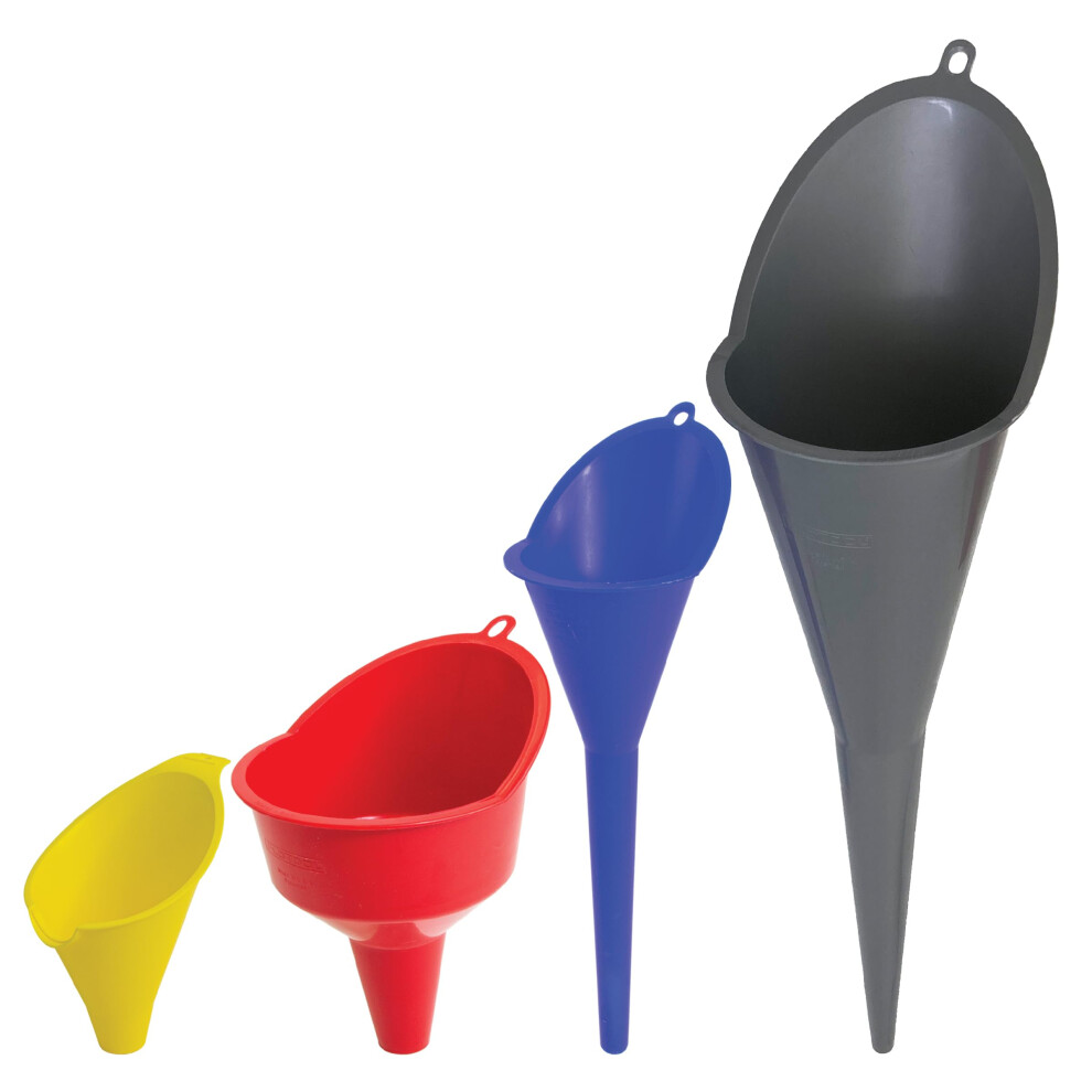 Flotool 10712Mx4 Super Quad Funnel For Oil Lubricant And Other Fluids 4Pk 079976017107