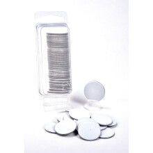 Hedral Value Pack van 50 - Blank 1"""" Circle Board Game Chits Ronde Tegels Tellers Markers DIY D&D
