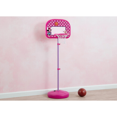 Delta Children Delta Children Set Canestro Minnie Mouse per Bambini, Rosa 2