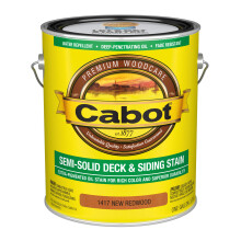 Cabot Semi-Solid Wood Stain + Sealer New Redwood Gallon