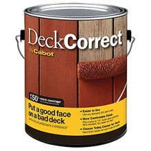 CABOT SAMUEL 25200-07 INC Deck Correct GAL Stain 1 Gal No Color