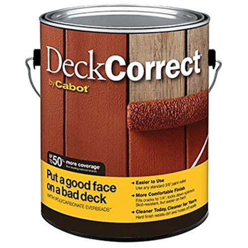 CABOT SAMUEL 25200-07 INC Deck Correct GAL Stain 1 Gal Sem Cor