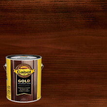 Cabot 140.0003473.007 Gold Finish Translucent Moonlit Mahogany Satin - 1 Gallon