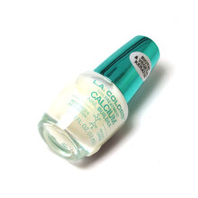 L.A. Culori 1 Salon Fabulous Nail Tratamente - Lacquer de unghii de unghii de calciu CNL525 + Geanta cu fermoar liber