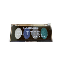 Paleta de Sombras Glitter L.A. Colors Mysterious, 1 Unidad