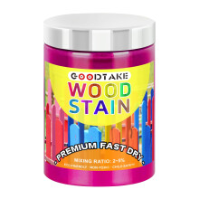 GOODTAKE Rose Red Wood Stain Wood Dye Stain Powder That Makes Vibrant Wood Premium Fast Dry Dark Wood Stain Powder for Crafts Multiple Finishe