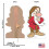 Cardboard People Grumpy Life Size Cutbout Stand -up 2