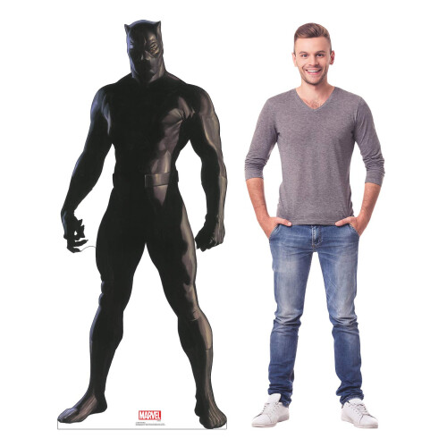 Kartonnen mensen Black Panther levensgrote kartonnen uitsnede Standup - Marvel 2