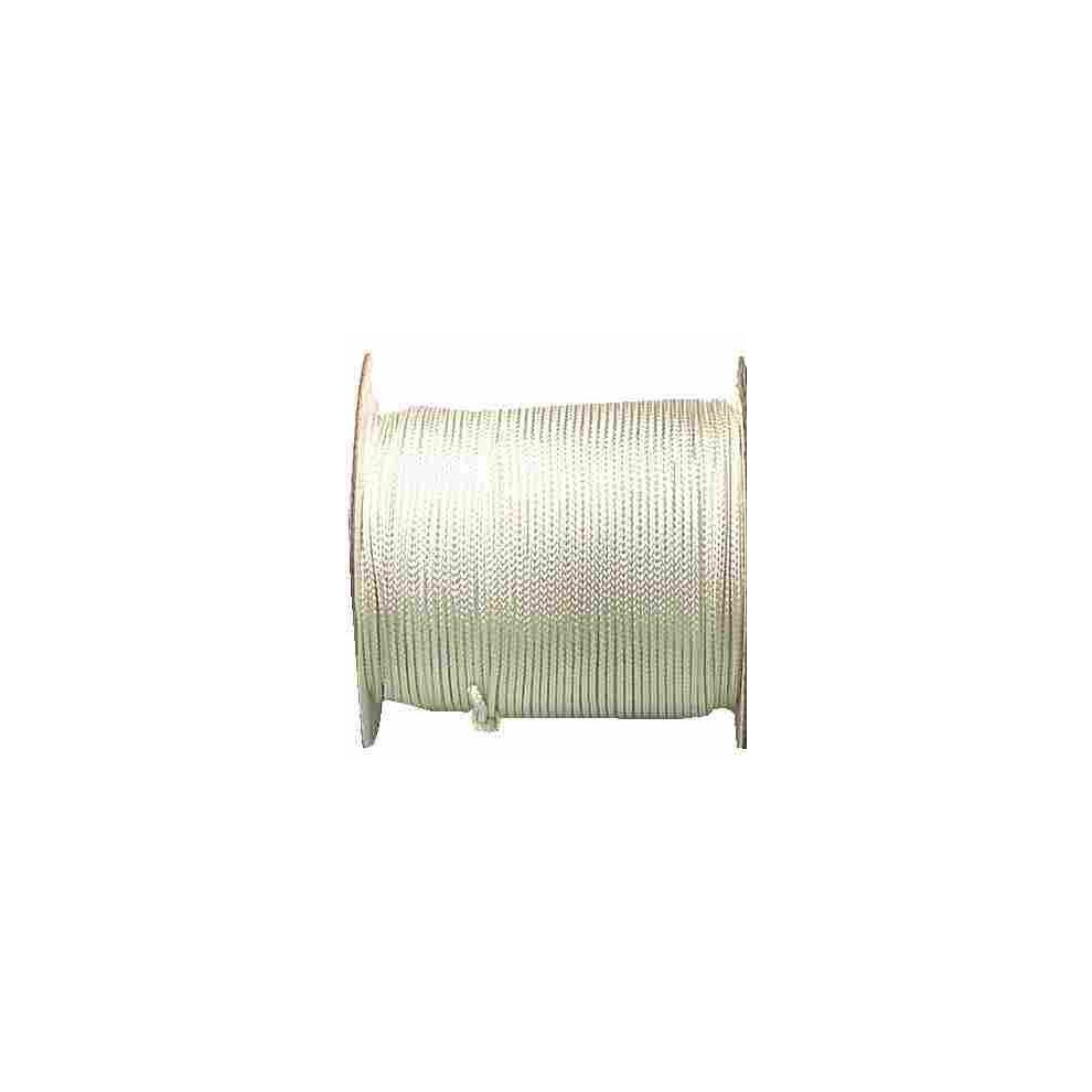 Wellington 1/4 in. Dia. x 1000 ft. L White Solid Braided Nylon Rope-image-OPC-PFKJ7PP-NEW