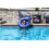 Poolmaster Swimming Pool Float Split Pool Ring Snake Green 1