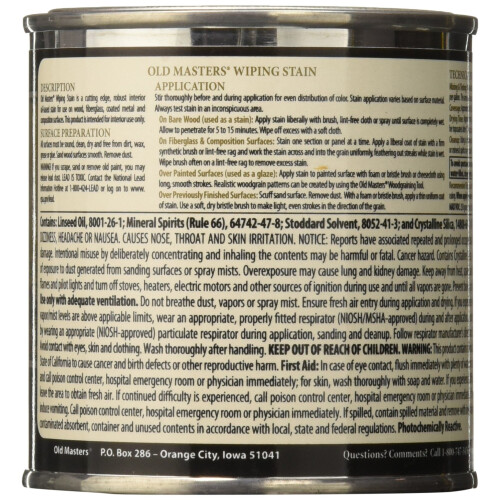 Old Masters 12316, 1/2 Pint, Ξύλο Φρούτων 1