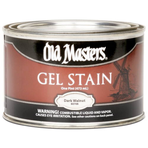 Old Masters Dark Walnut 80708 Gelbeize Pint 16 Fl Oz